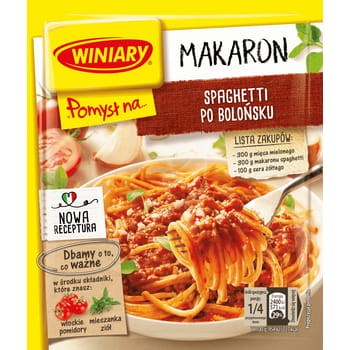 Die Idee für Spaghetti Bolognese Winiary 44g