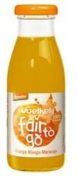 Orangen-Mango-Maracuja-Smoothie BIO 250 ml - VÖLKEL