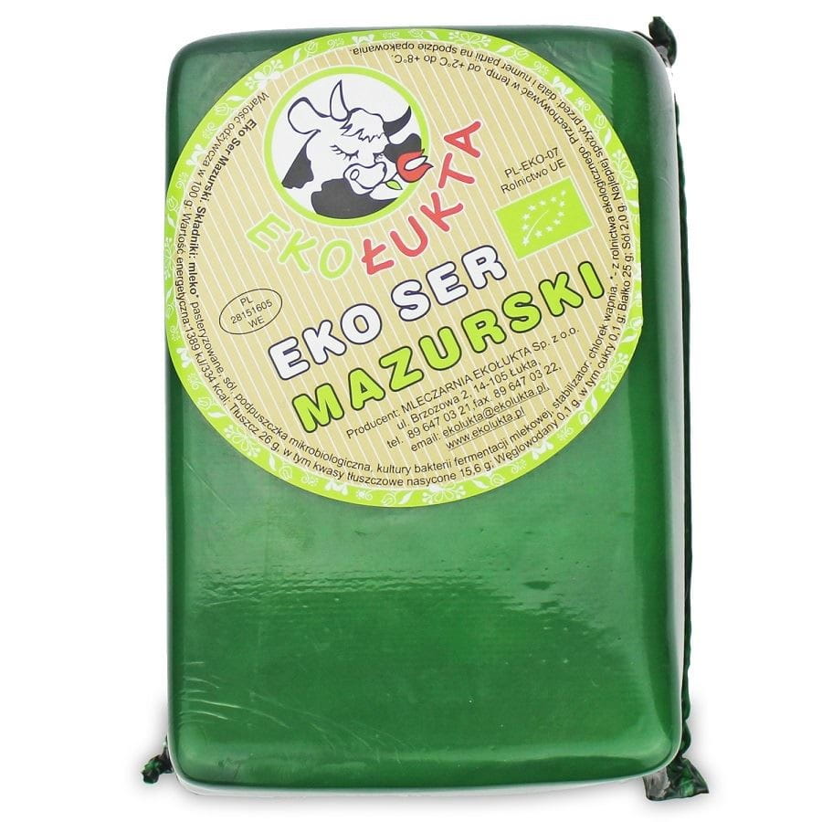 Masurischer gelber Labkäse BIO Block (ca. 125 kg) - EKO ŁUKTA