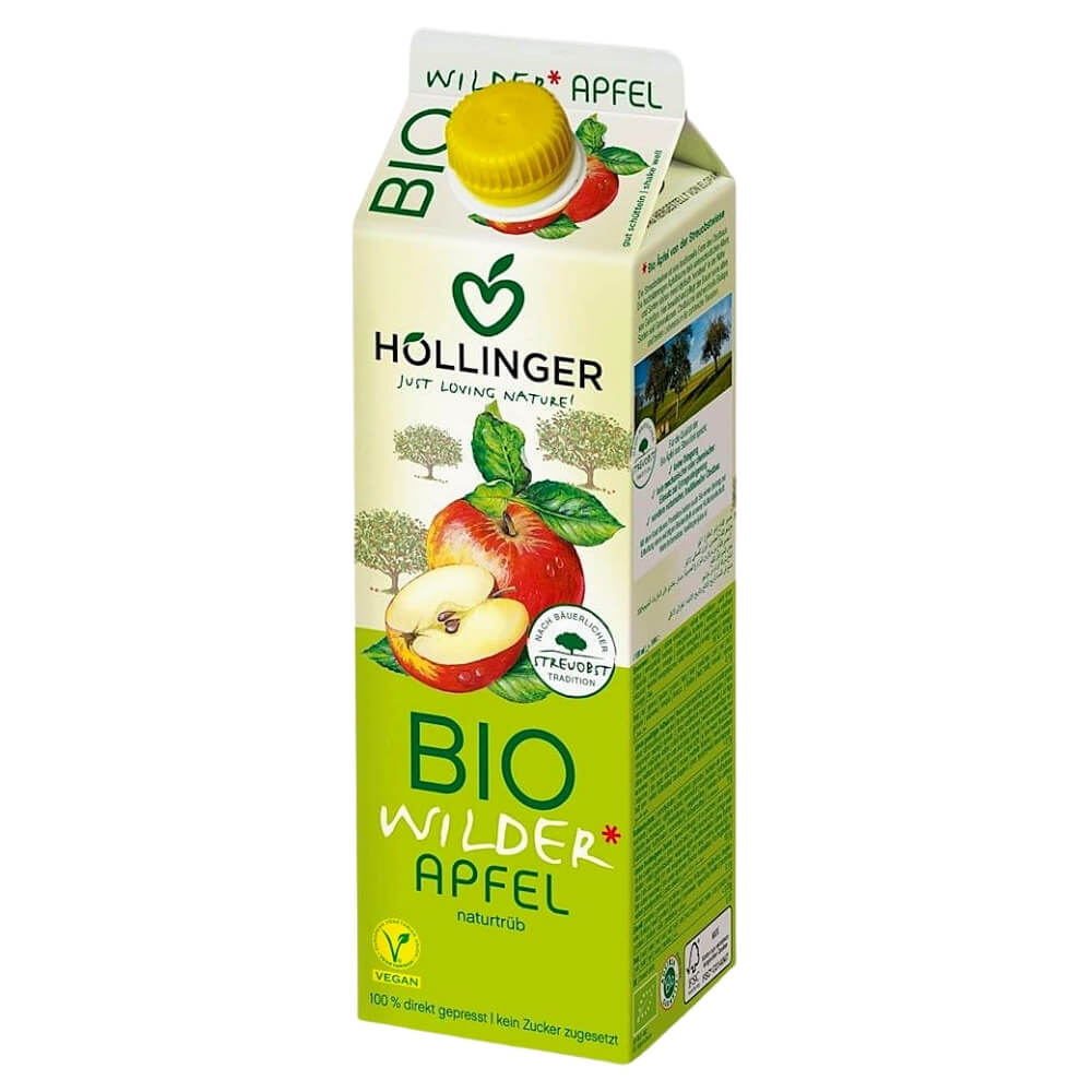 Apfelsaft NFC BIO 1000 ml - HOLLINGER