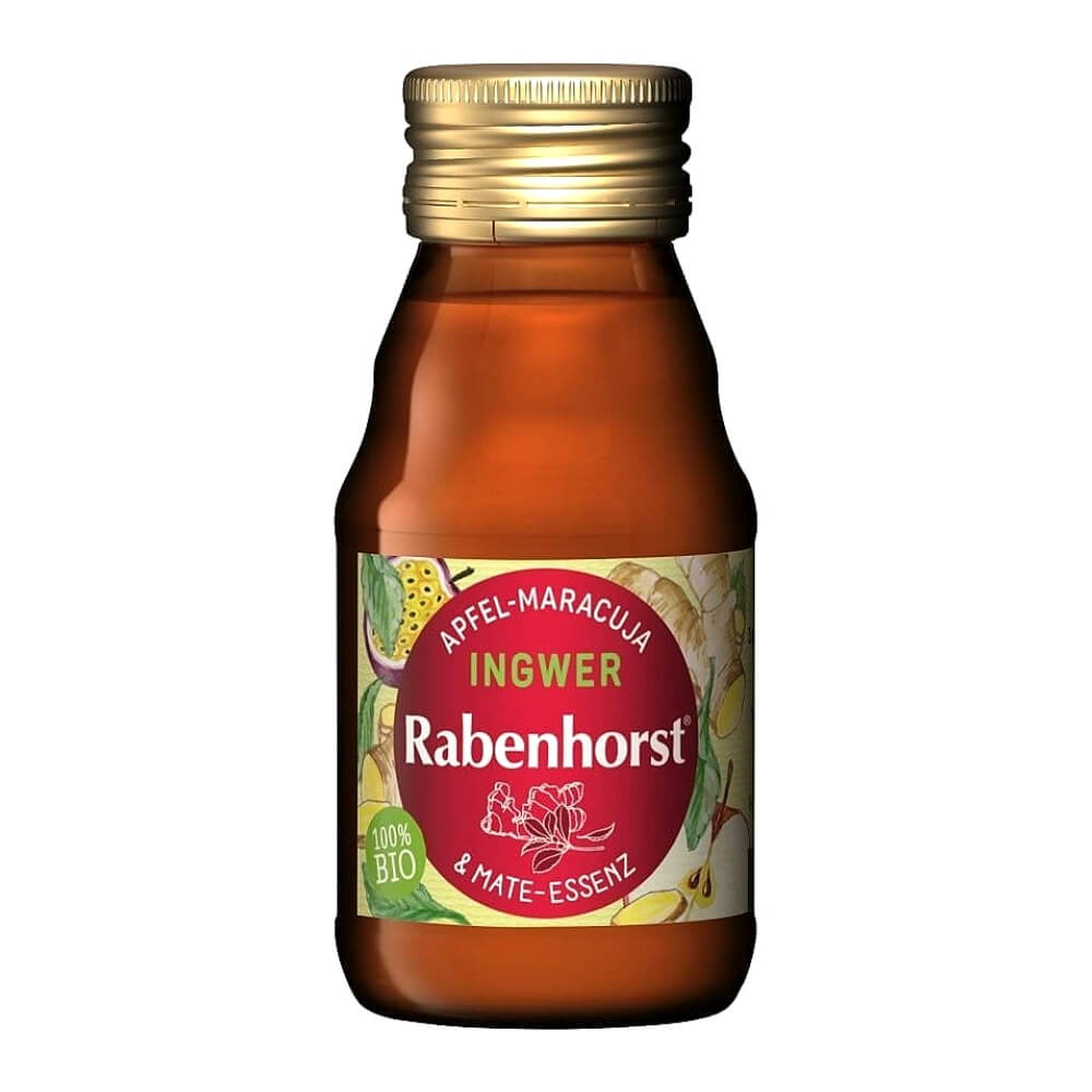 Fruchtschnaps Apfel - Maracuja mit Ingwer BIO 60 ml - RABENHORST