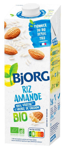 Reis- und Mandelgetränk mit Calcium aus Meeresalgen BIO 1000 ml - BJORG