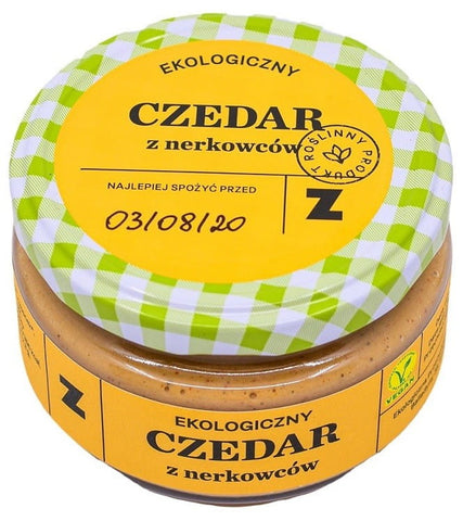 Cheedar mit Cashewnüssen BIO 200 g - ORANGE