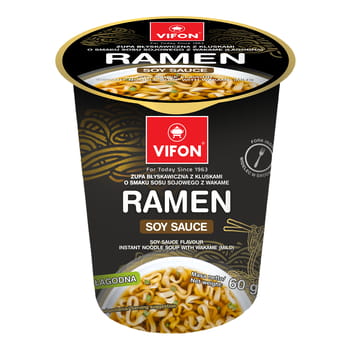 Ramen mit Sojasaucengeschmack und Wakame Vifon 60g