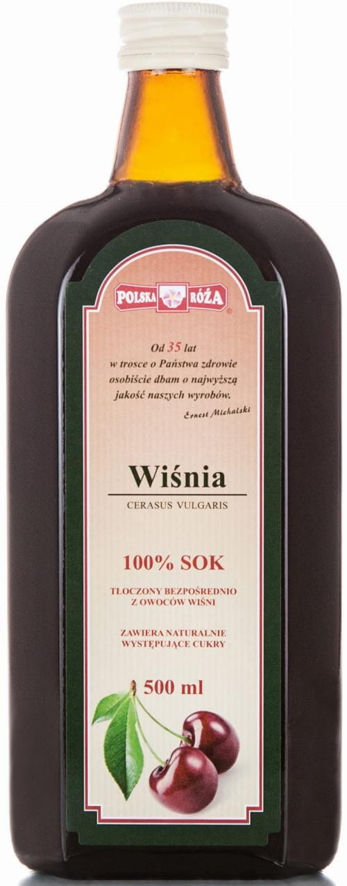 100% Kirschsaft 500ml POLNISCHE ROSE