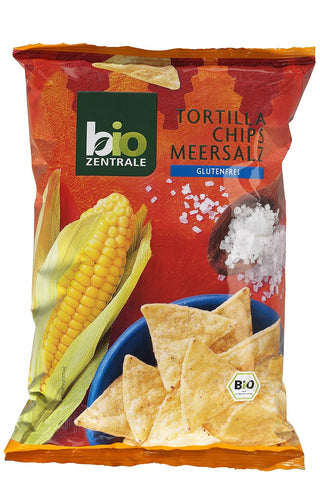 Tortilla Chips mit glutenfreiem Salz 125g ECO BIO - ZENTRALE