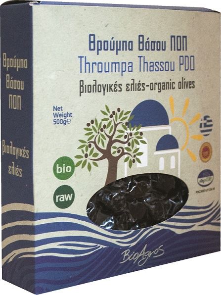 Dried Throumba Olives BIO 500 g - BIO AGROS