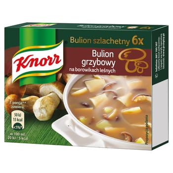 Edle Pilzbrühe auf Waldpilzen Knorr 60g