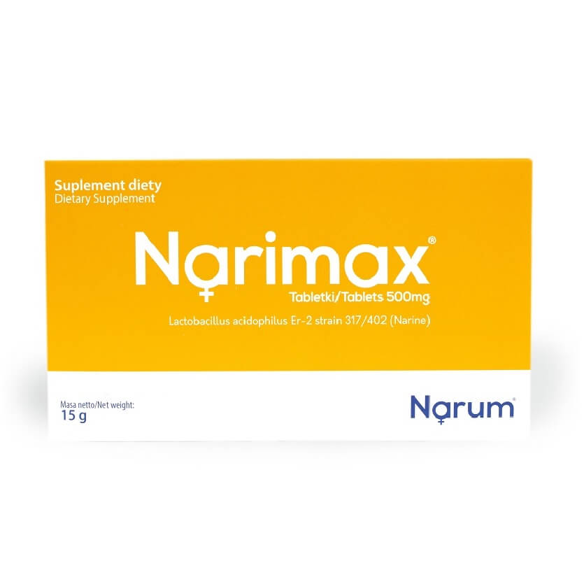 Narine Probiotischer Lactobacillus Acidophilus er - 2 Stamm 317/402 500 mg 30 Tabletten NARINE