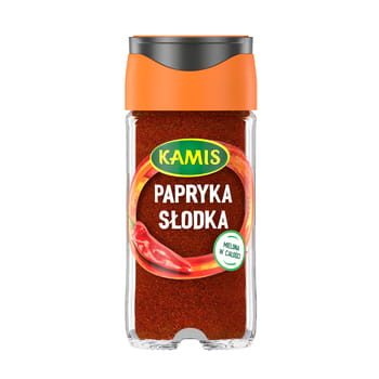 Gemahlener Paprika in einem Glas Kamis 40g