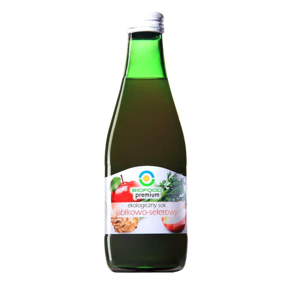 Apfel- und Selleriesaft glutenfrei NFC BIO 300 ml - BIO FOOD