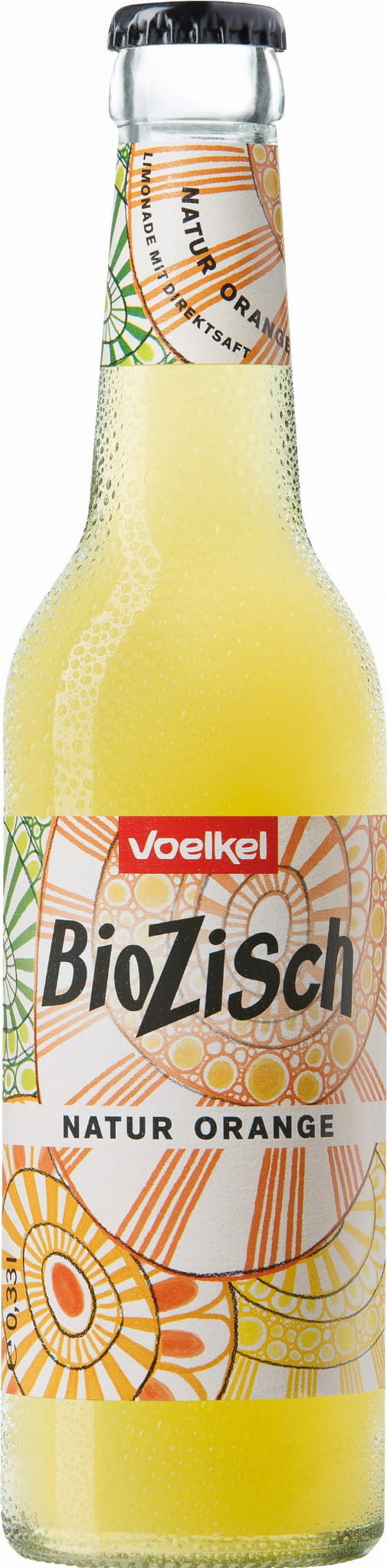 Kohlensäurehaltiges Orangengetränk BIO 330 ml VÖLKEL