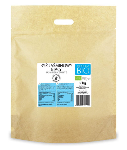 Glutenfreier weißer Jasminreis BIO 5 kg - HORECA