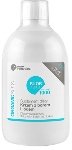 Silica mit Bor und Jod Silor + b + j 500ml INVEX REMEDIES