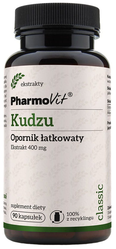 Kudzu-Resistenz-Patchwork-Extrakt 400 MG 90 Kapseln PHARMOVIT