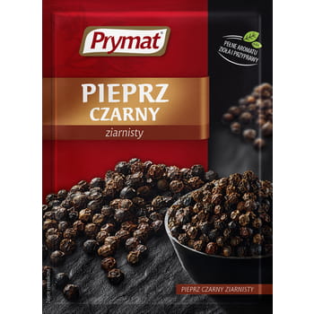 Prymat schwarze Pfefferkörner 20g