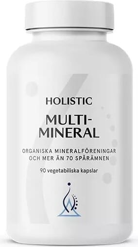 Eine Reihe von Multimineralmineralien 90 HOLISTIC-Kapseln