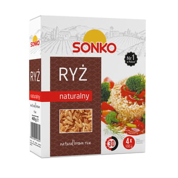 Sonko Naturreis 4x100g