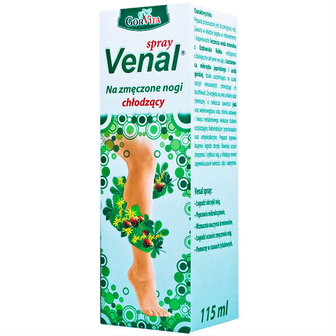 Venales Kühlspray für müde Beine 115ml GORVITA