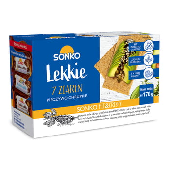 Leichtes Knäckebrot 7 Körner Sonko 170g