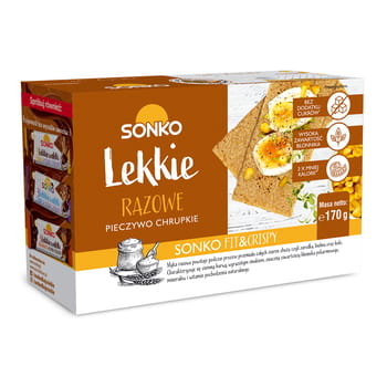 Leichtes Vollkorn-Knäckebrot Sonko 170g