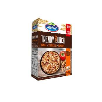 Trendy Lunch Dinkelmischung, Fadennudeln, getrocknete Tomaten Melvit 4x100g