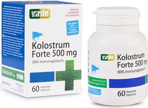 Kolostrum FORTE Kolostrum 500 MG 60 Kapseln VIRDE