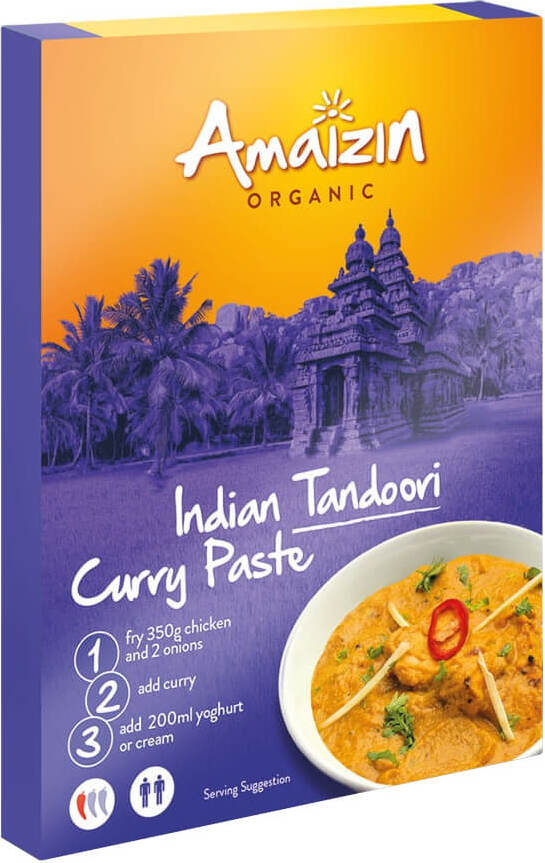 Indische Tandoori-Currypaste BIO 80 g - AMAIZIN