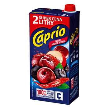 Caprio Apfel-Aronia-Kirsch-Getränk 2l