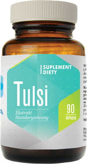 Asiatischer Basilikumblattextrakt Tulsi standardisierter Extrakt 200 mg 90 Kapseln HEPATICA