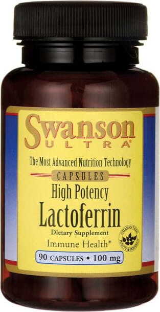 Lactoferrin Lactoferrin 100mg 90 Kapseln SWANSON