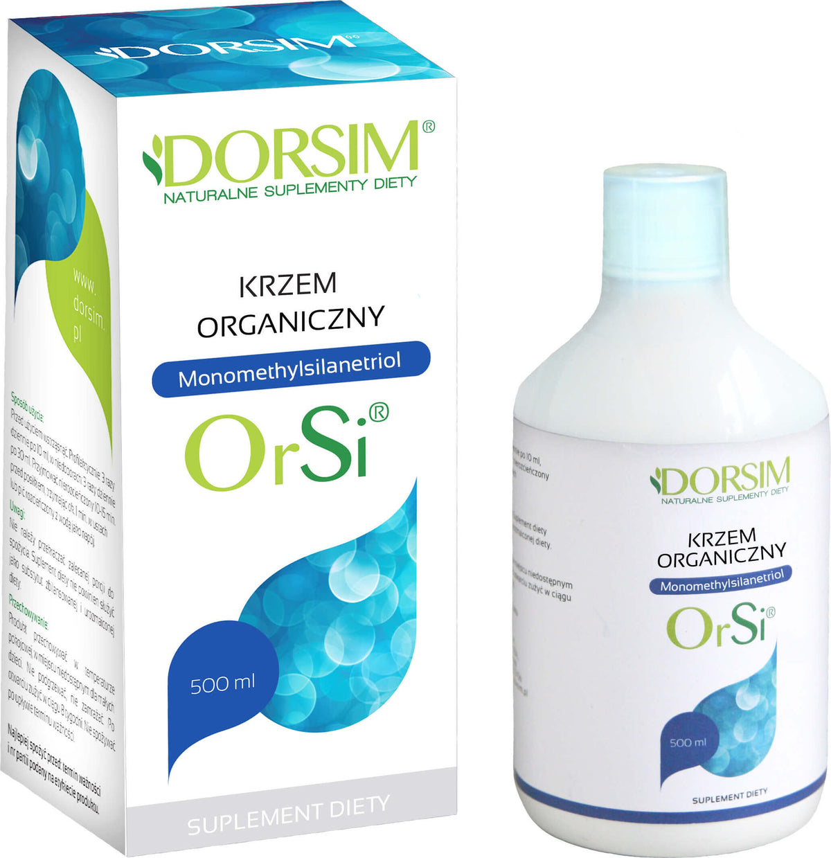 Organisches Silizium in flüssigem Monomethylsilantriol 500ml DORSIM