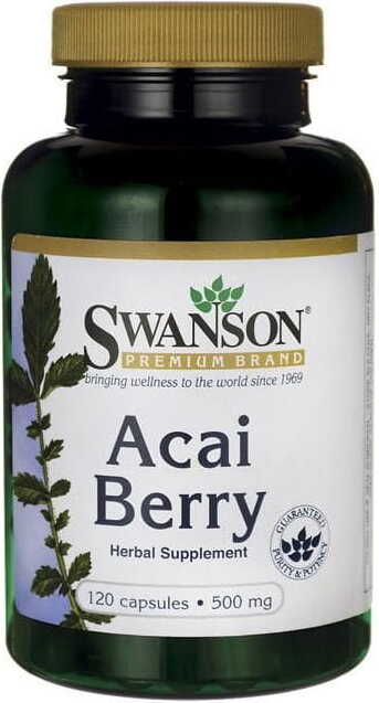 Acai Acai Beere 500mg 120 Kapseln von SWANSON