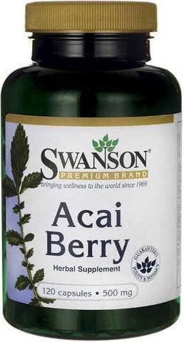 Acai Acai Beere 500mg 120 Kapseln von SWANSON