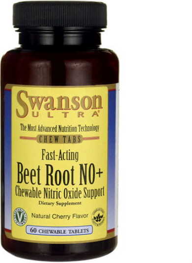 Rote Beete Nr. + kaubare Stickstoffmonoxid-Unterstützung 60 Tabletten von SWANSON