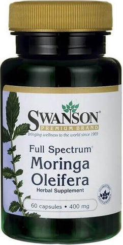 Vollspektrum-Moringa oleifera 400 mg 60 Kapseln von SWANSON