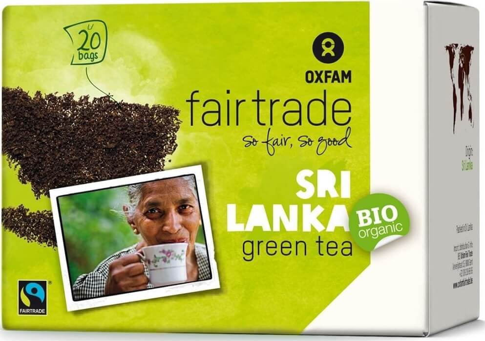 Grüner fair gehandelter Express-Tee BIO (20 x 18 g) 36 g - OXFAM