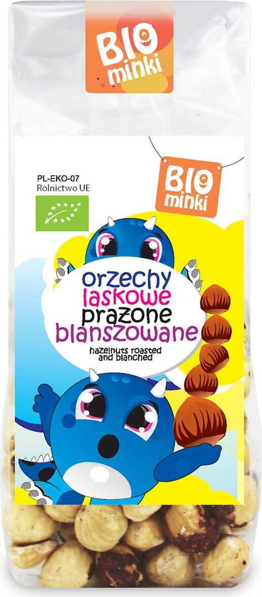 Geröstete blanchierte Haselnüsse BIO 100 g - BIOMINKI