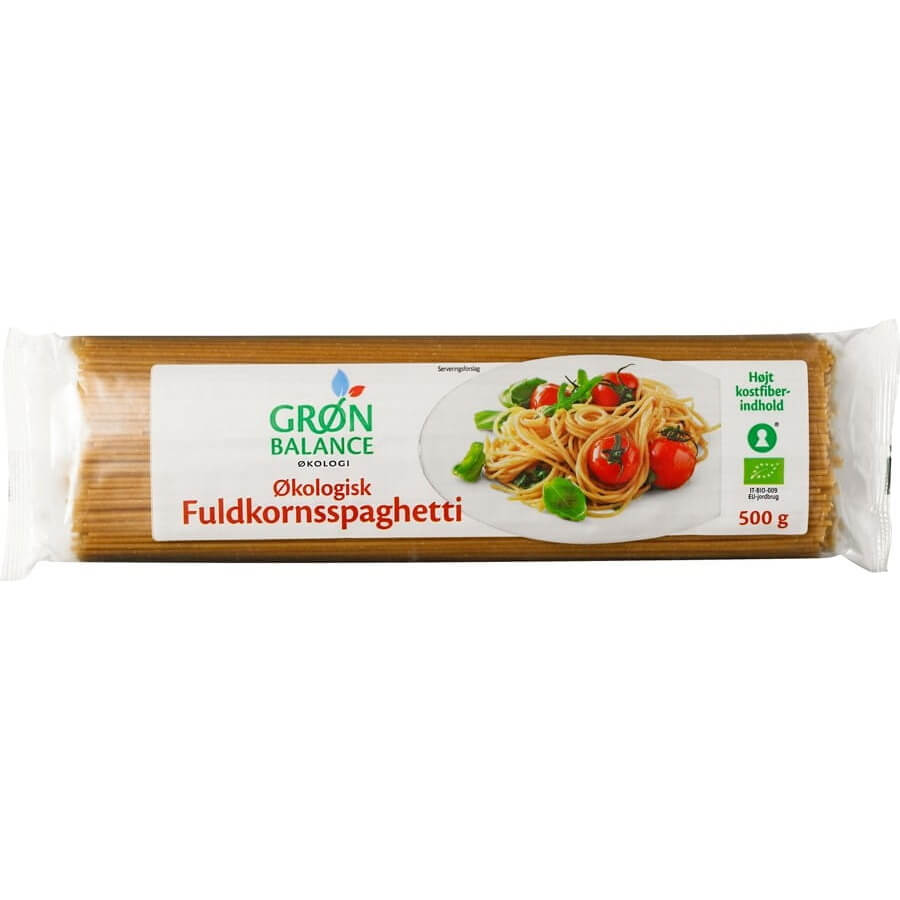 Nudeln (Vollkorngrieß) Spaghetti BIO 500 g - GRON BALANCE