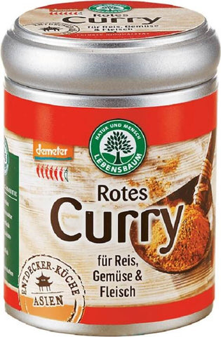 BIO rotes Currygewürz 55 g - LEBENSBAUM