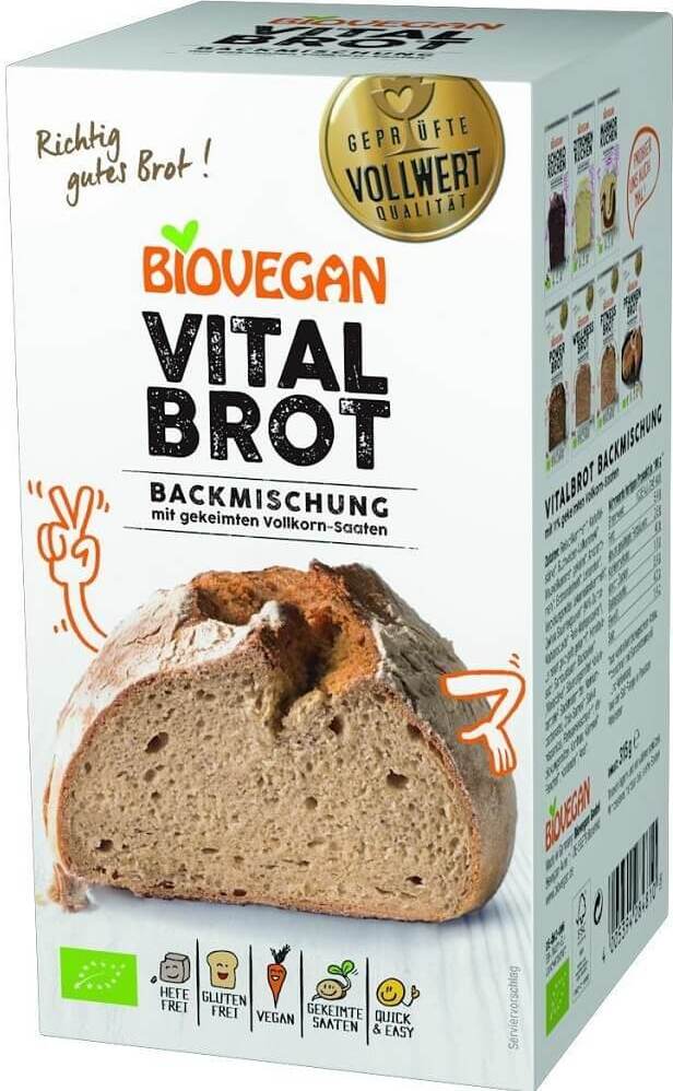 Vital Brotbackmischung BIO 315 g - BIO VEGAN