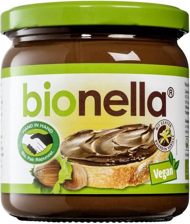 BioNELLA Creme Nuss und Schokolade vegan BIO 400 g - bioNELLA