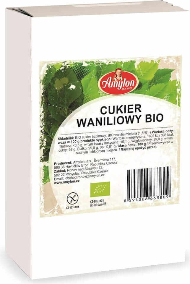 BIO Vanillezucker 100 g - AMYLON