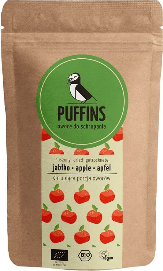 Getrockneter Apfel BIO 40 g - PUFFINS