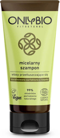 Mizellen Shampoo für fettiges Haar - 200 ml Tube - NUR BIO