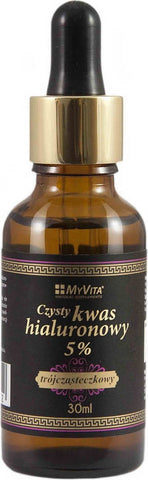 Reine Hyaluronsäure 5% dreiteilig 30ml MYVITA