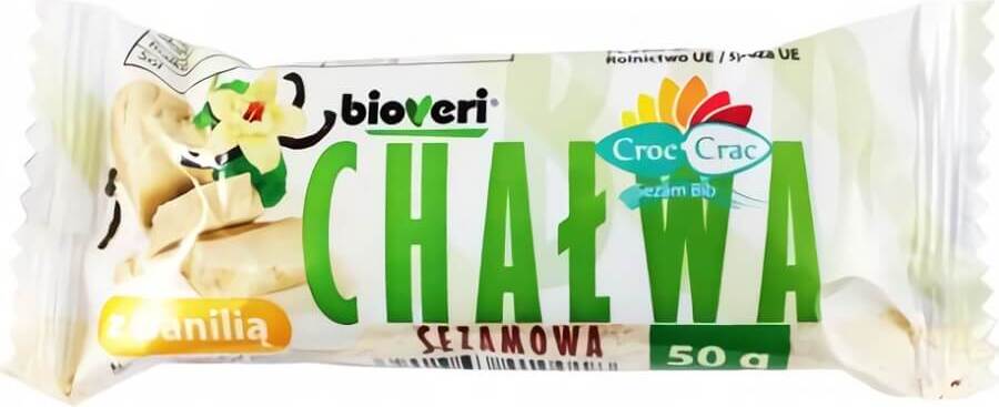 Sesamhalva mit Vanille BIO 50 g - CROC - CRAC