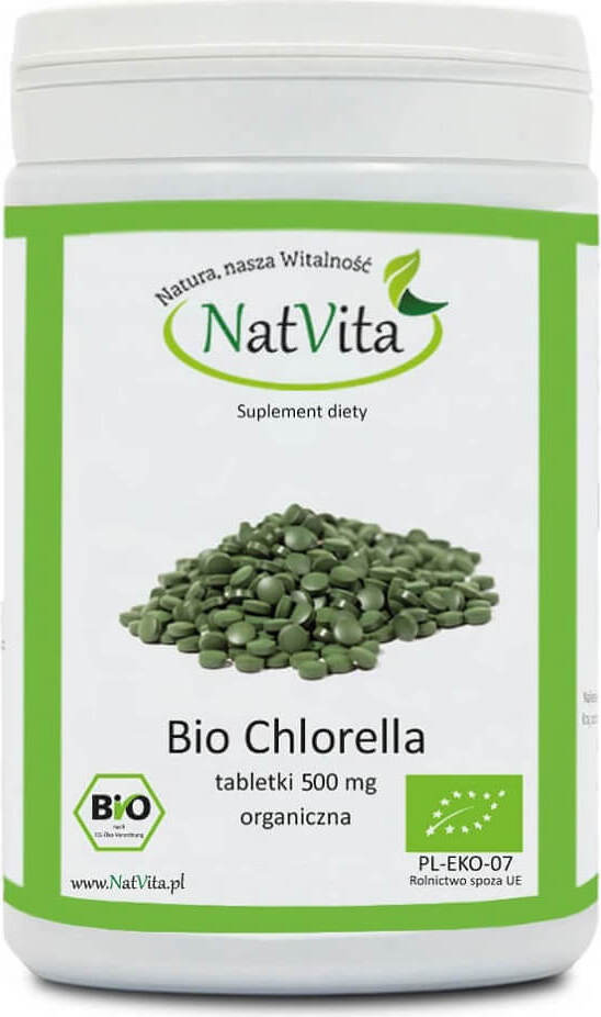 BIO-Chlorella 500 mg 30 g 60 NATVITA-Tabletten