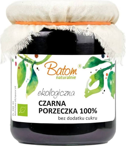 Schwarze Johannisbeere 100% zuckerfrei BIO 260 g - BATOM