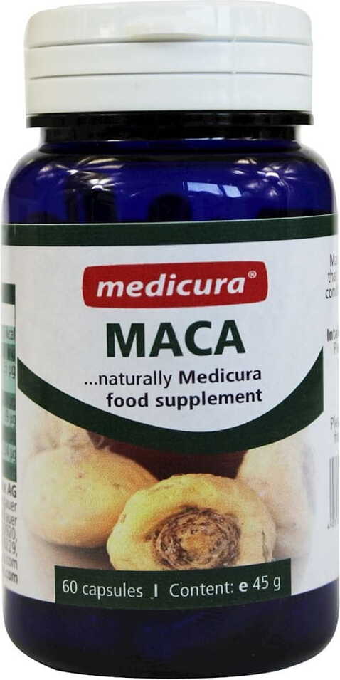 Maca (Wurzel) in Kapseln 45 g (60 Stück) - MEDICURA